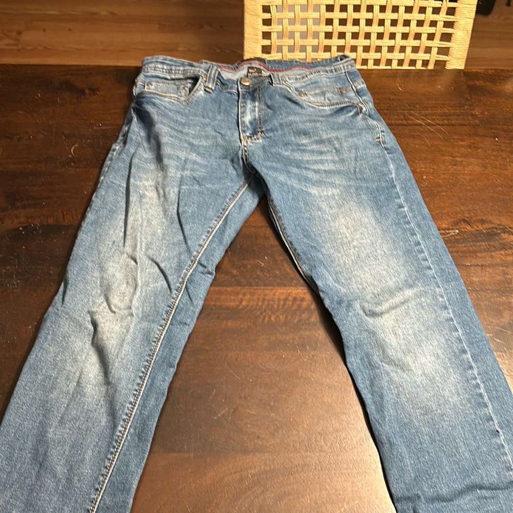 Steve brand men’s jeans, light blue